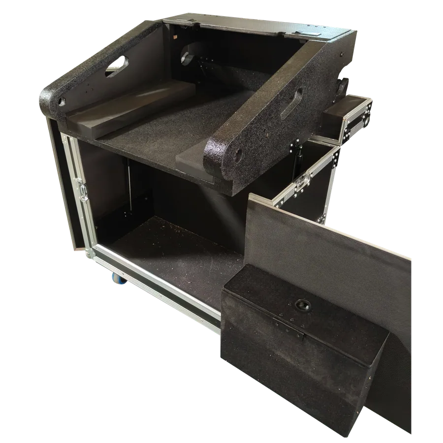 hydraulic flip flight case